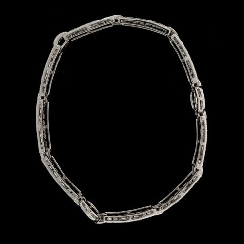 Deco Style Pave Diamond Bracelet3