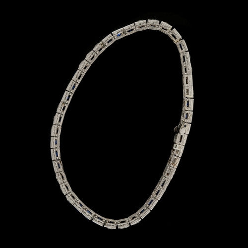 Diamond & Sapphire Bracelet3