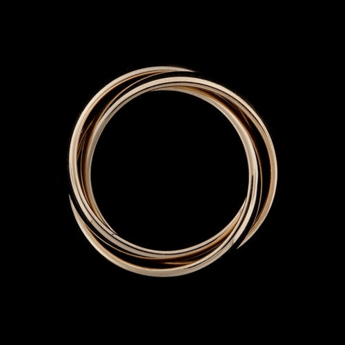Diana 14KT Gold Infinity Band1