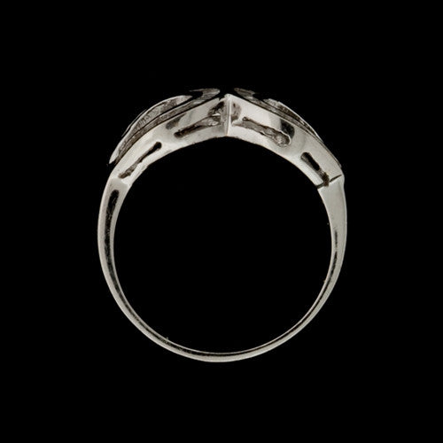 Double Horsehorse Diamond Ring2