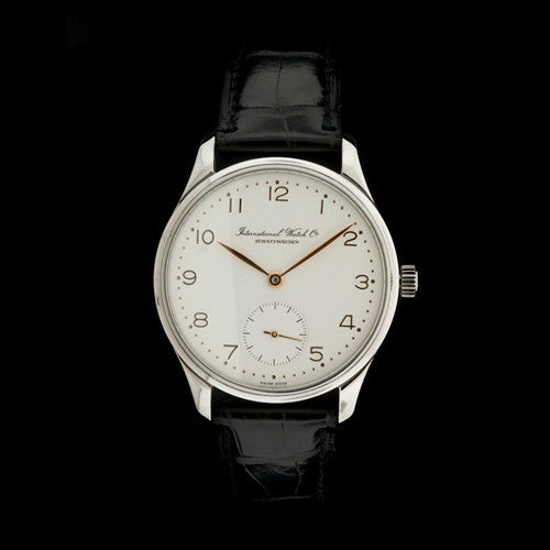 IWC Stainless Exhibition Back Watch