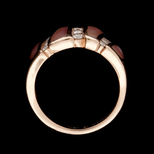 KABANA Gold, MOP & Diamond Ring2