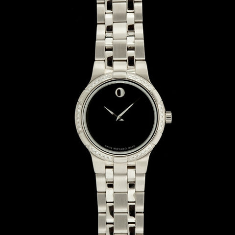 MOVADO Metio Diamond Bezel Watch