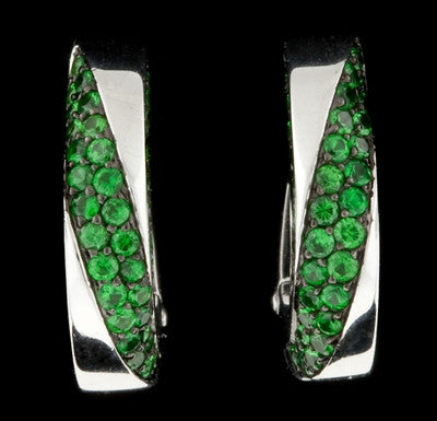 Mauboussin 18KT Tsavorite Earrings1