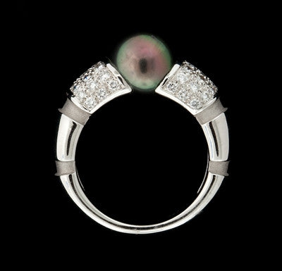 Mauboussin Nadja Black Pearl 18KT Ring2