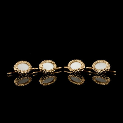Mother of Pearl 4pc Shirt Stud Set