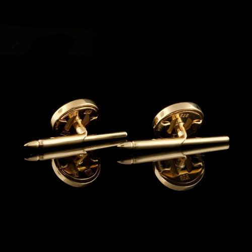 Mother of Pearl Round 4pc Stud Set3