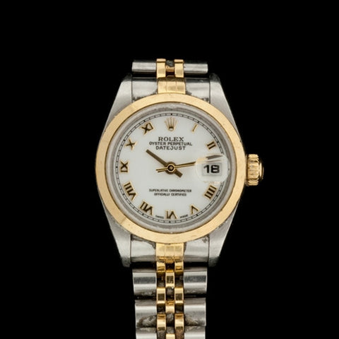 Rolex 2-Tone Datejust 69163 Watch