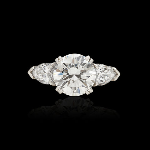 Impressive 6.14-cttw 3-Stone Diamond Ring