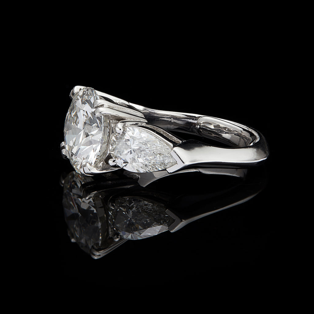Impressive 6.14-cttw 3-Stone Diamond Ring