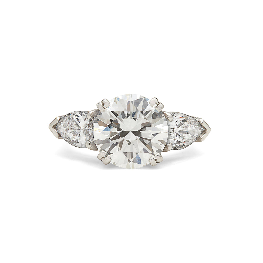 Impressive 6.14-cttw 3-Stone Diamond Ring