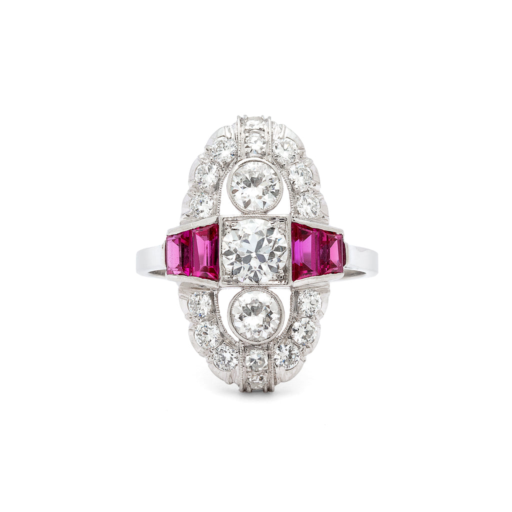 Diamond & Ruby Ring