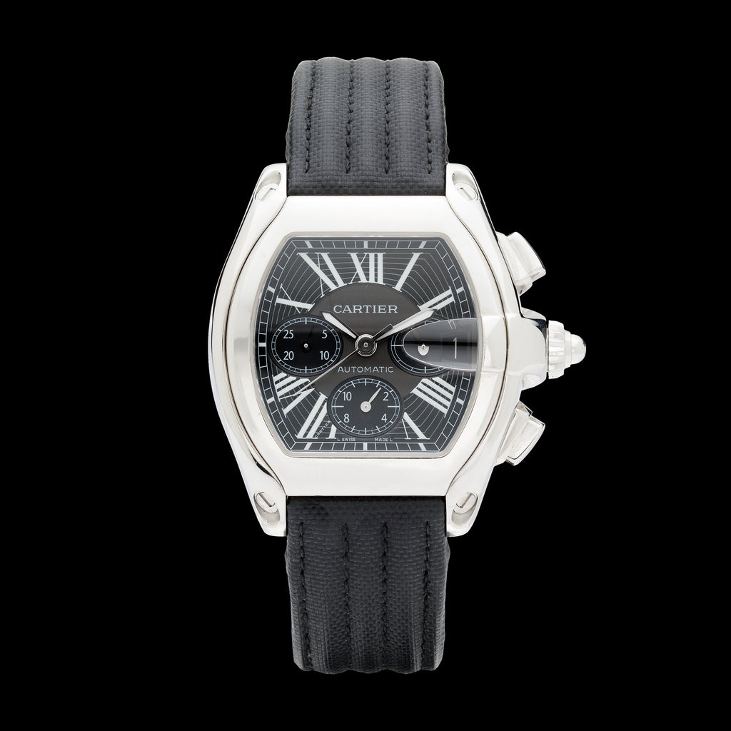 Cartier Roadster Chronograph Stainless Wristwatch