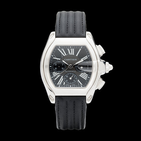 Cartier Roadster Chronograph Stainless Wristwatch