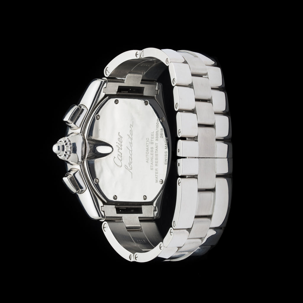 Cartier Roadster Chronograph Stainless Wristwatch
