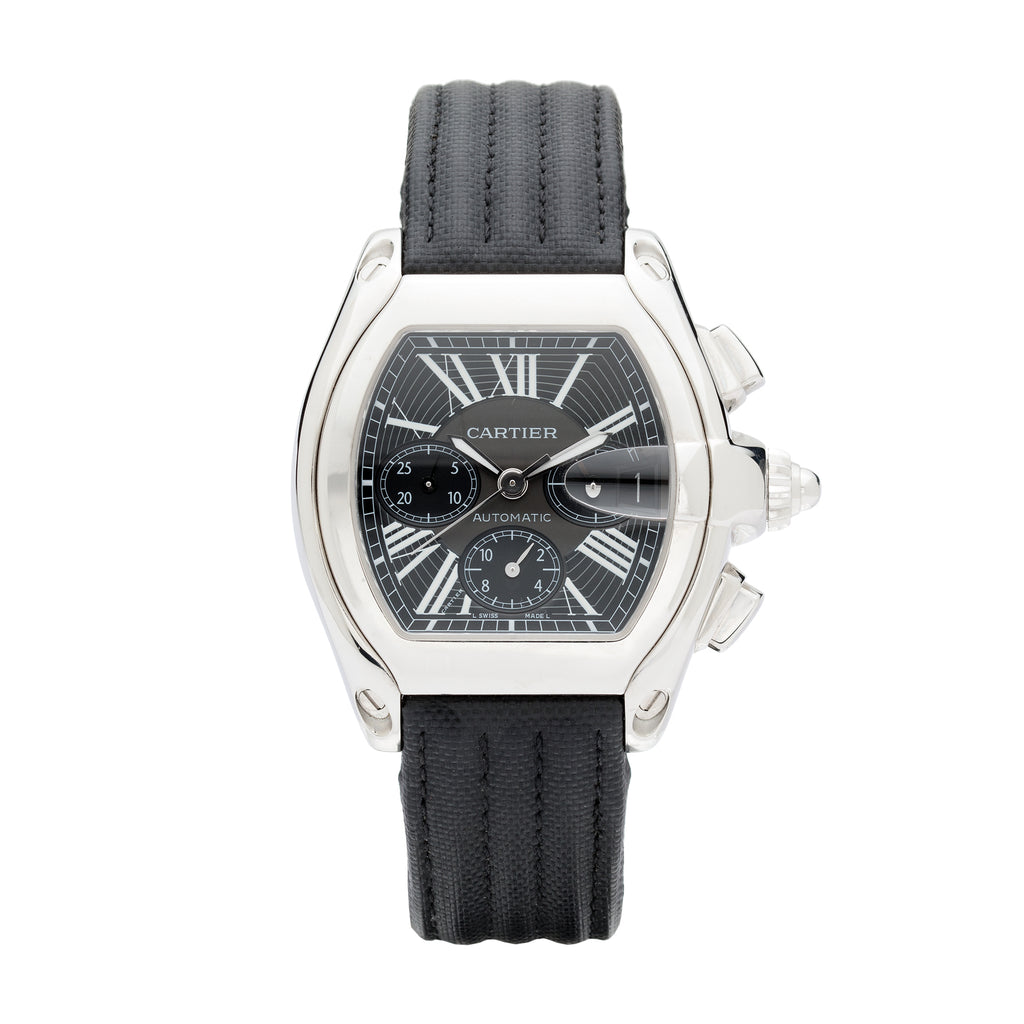 Cartier Roadster Chronograph Stainless Wristwatch