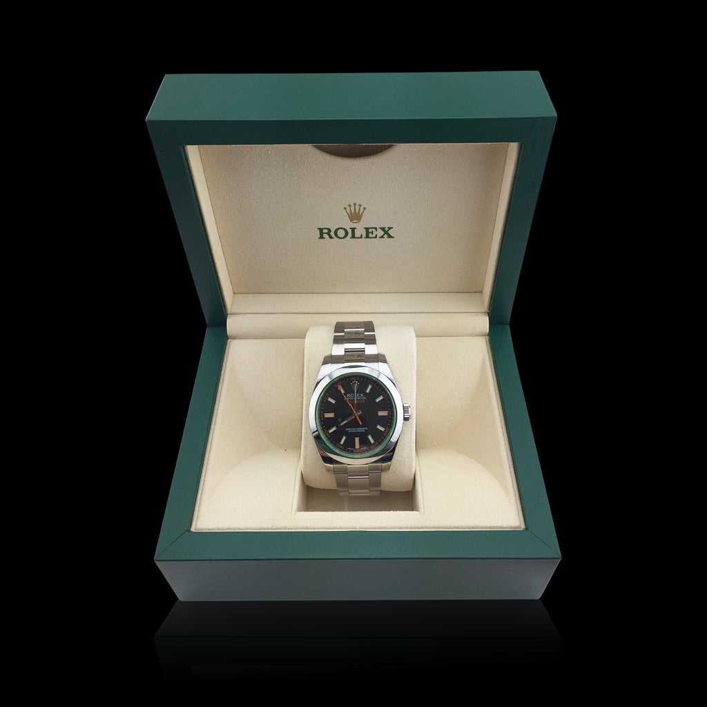 Estate Rolex Milgauss with Box & Papers
