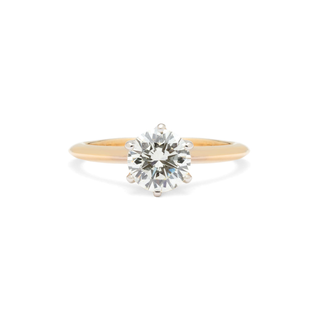 GIA 1.04 carat Solitaire Engagement Ring
