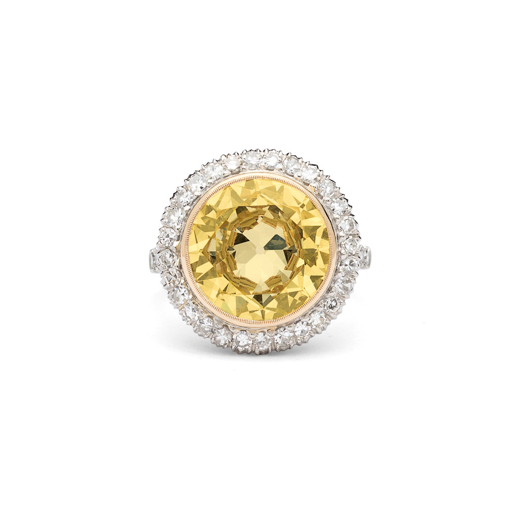 Stunning GIA 6.18-ct. Fancy Light Yellow Diamond Ring