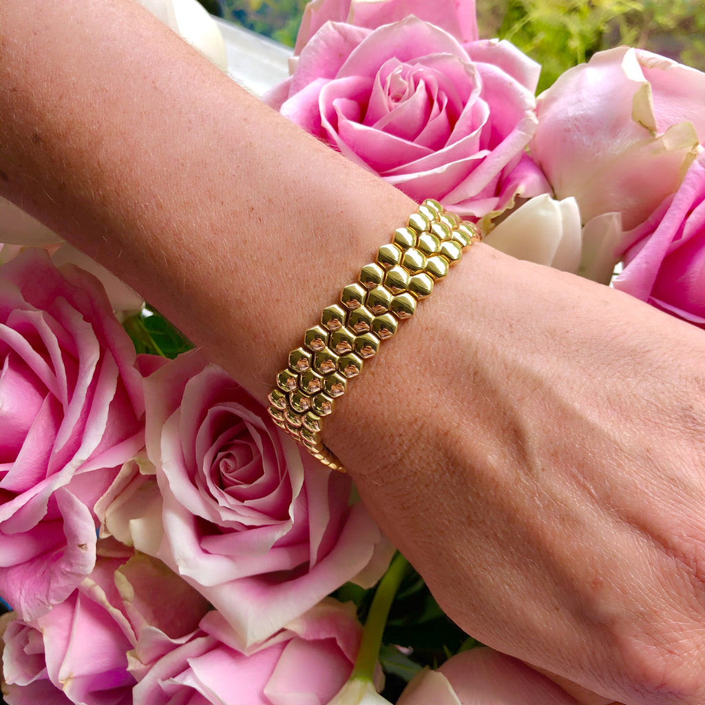 Gubelin 18k Gold Strap Bracelet