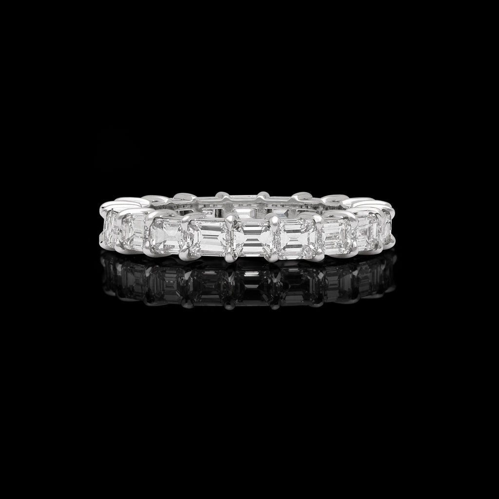 Emerald-Cut Diamond Eternity Band
