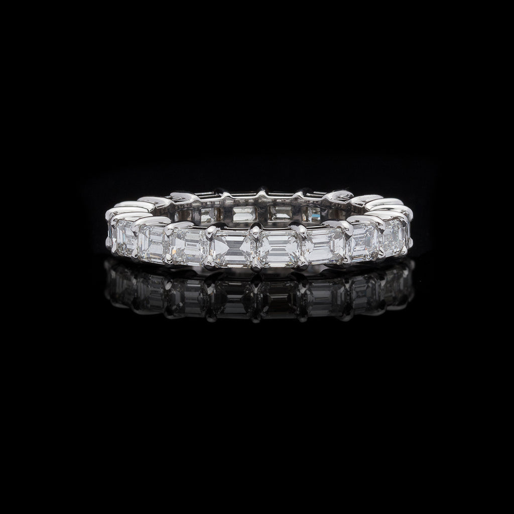 Emerald-Cut Diamond Eternity Band