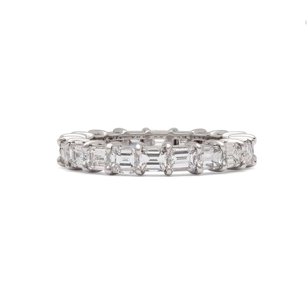Emerald-Cut Diamond Eternity Band