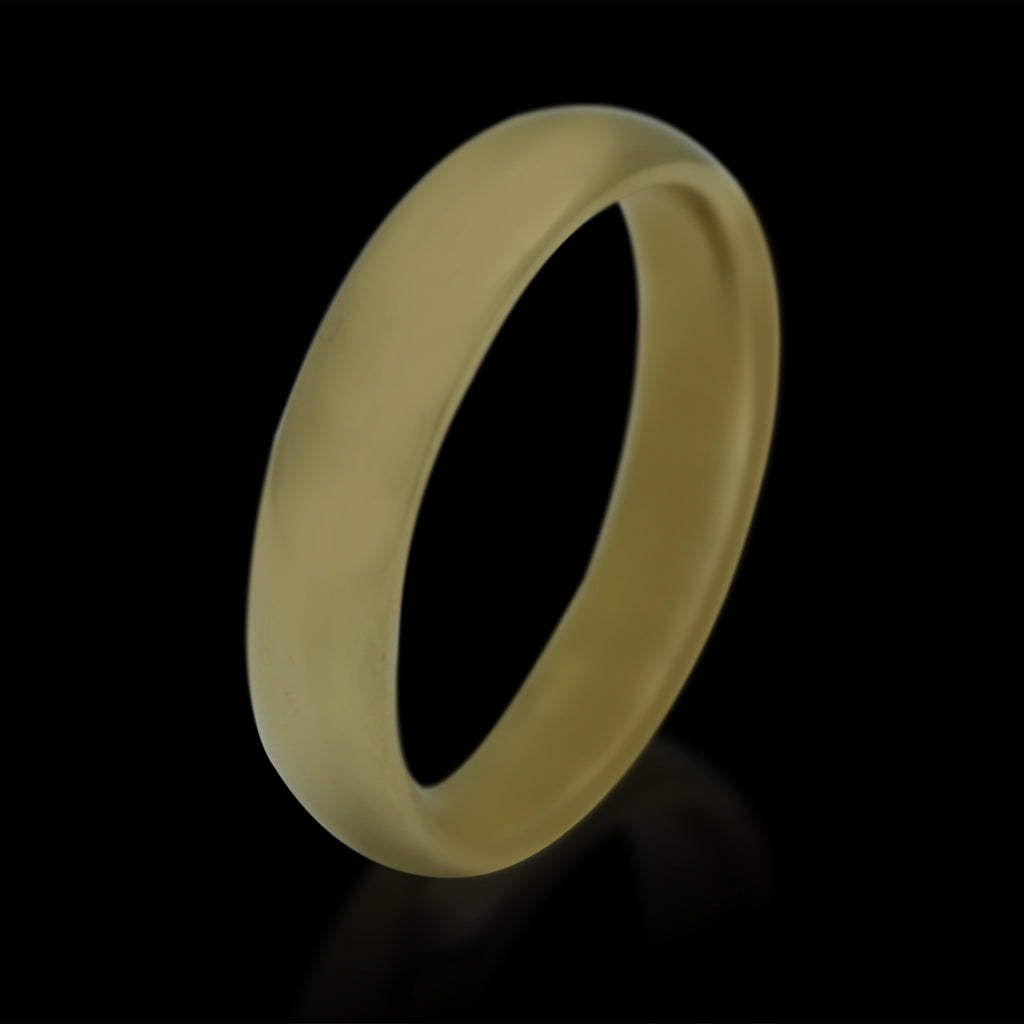 18kt Yellow Gold Men's Band Ring
