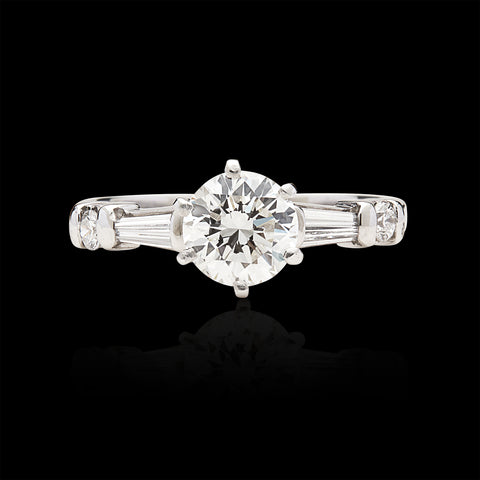 Classic GIA 1.02-ct. H/VS2 Diamond Engagement Ring