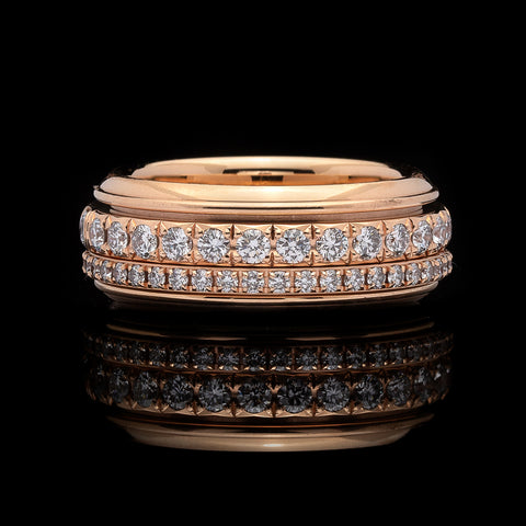 Piaget Diamond & 18k Rose Gold Possession Eternity Ring