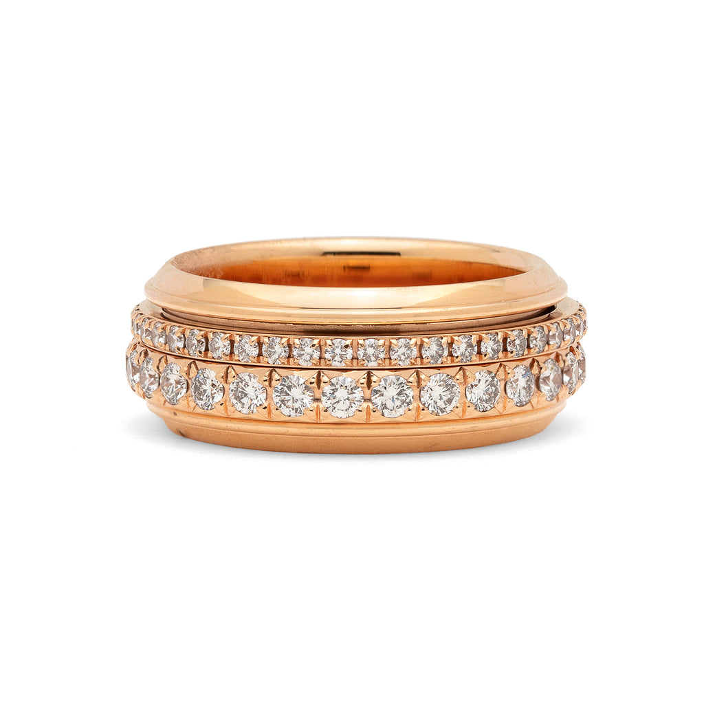 Piaget Diamond & 18k Rose Gold Possession Eternity Ring