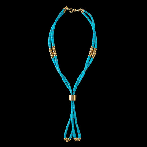 Mauboussin 'Nadja' Turquoise & Gold Necklace