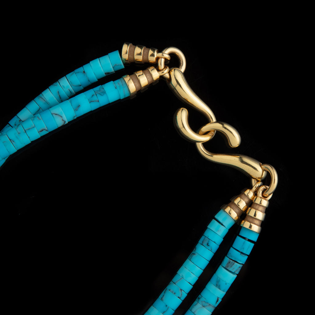 Mauboussin 'Nadja' Turquoise & Gold Necklace