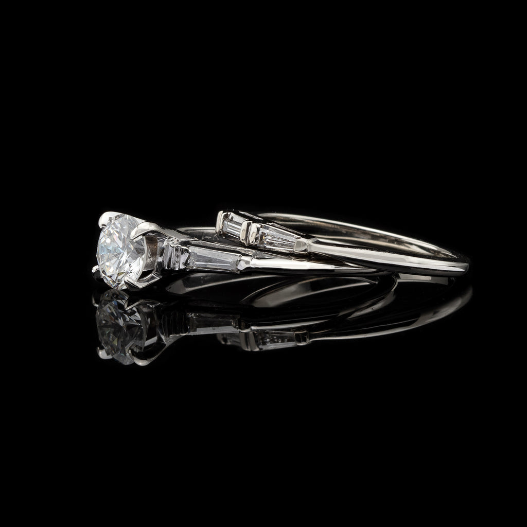 Diamond & White Gold Wedding Set