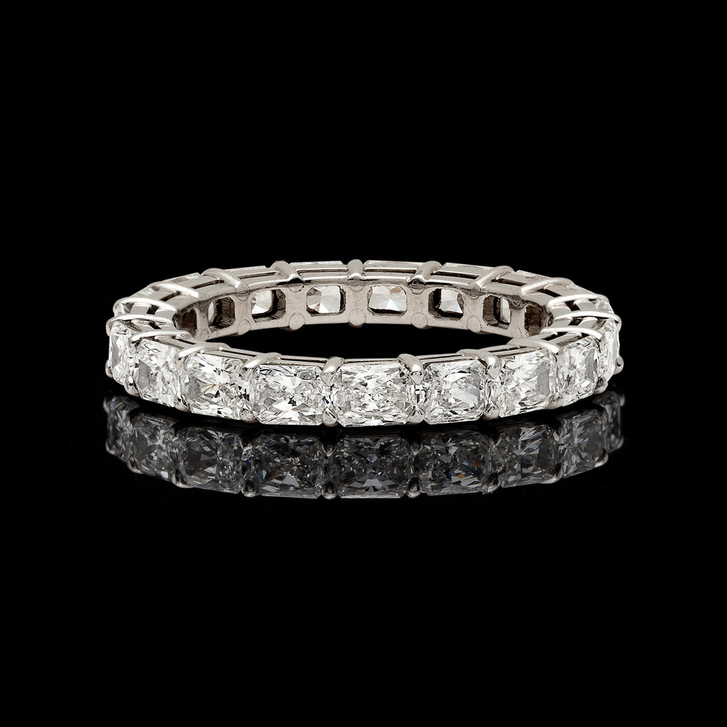 Diamond & Platinum Eternity Band