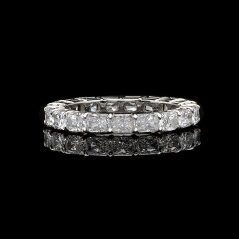 Diamond & Platinum Eternity Band