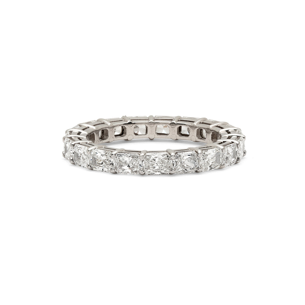 Diamond & Platinum Eternity Band