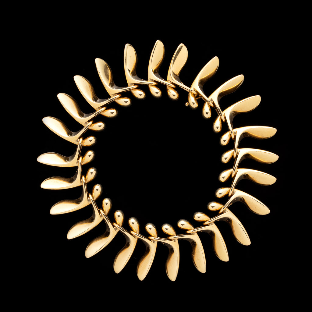 Georg Jensen 18k Gold Link Bracelet, circa 1998