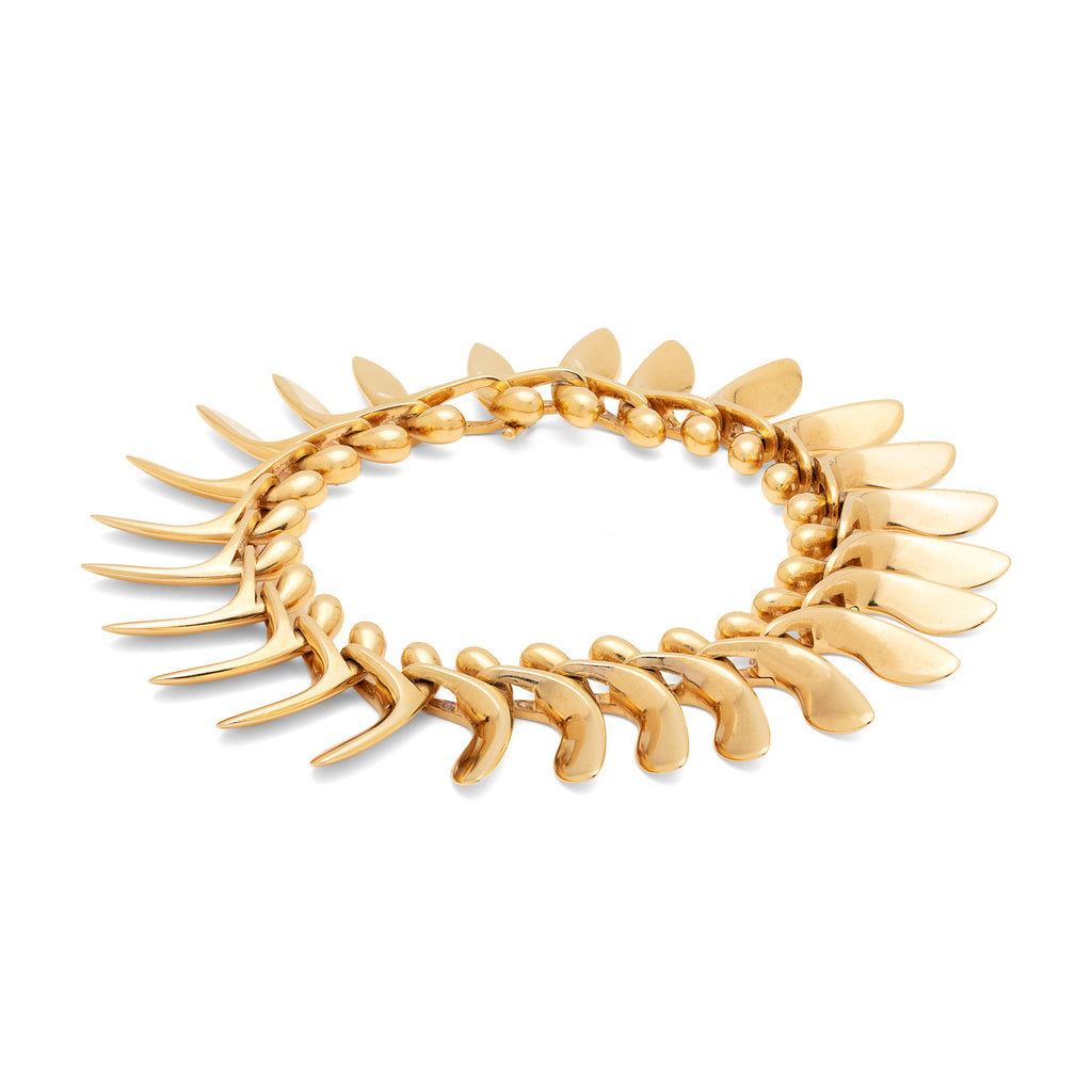 Georg Jensen 18k Gold Link Bracelet, circa 1998