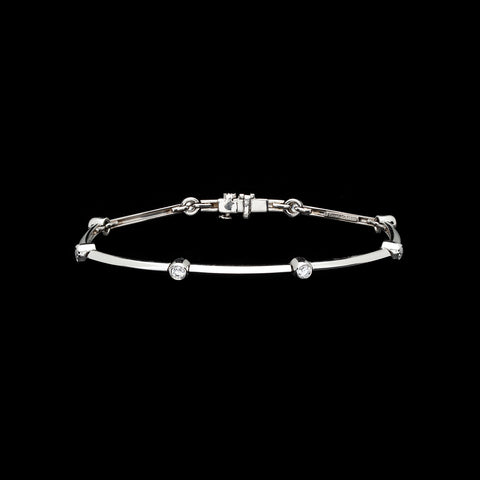 Tiffany & Co. Diamond and Platinum Bracelet
