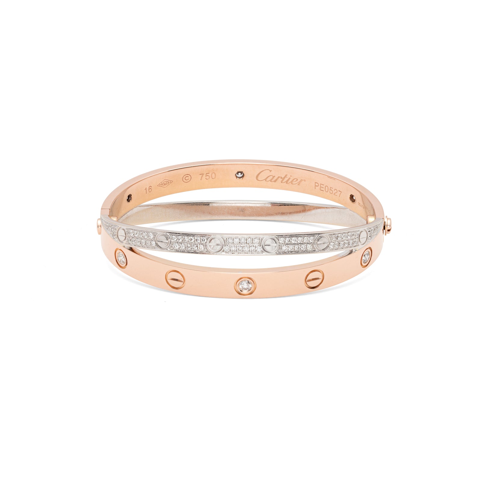 Cartier bracelet double Outlet
