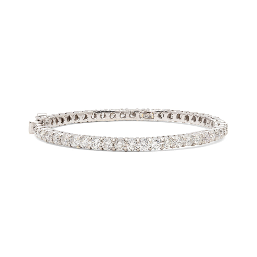 10.00 Carat Diamond Eternity Bangle