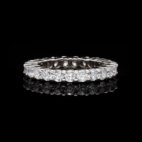 2.30-ct Diamond White Gold Eternity Band