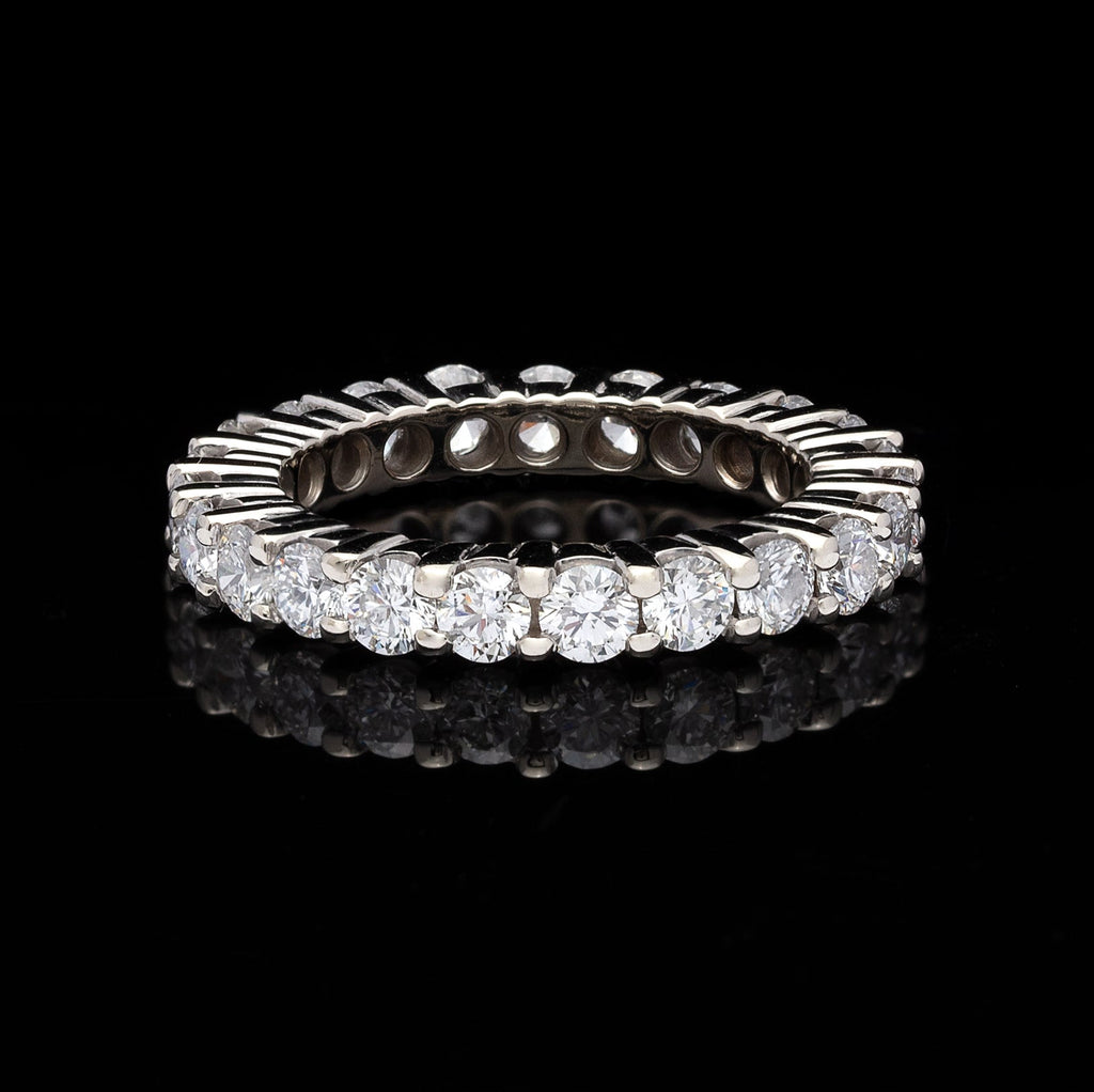 2.30-ct Diamond White Gold Eternity Band