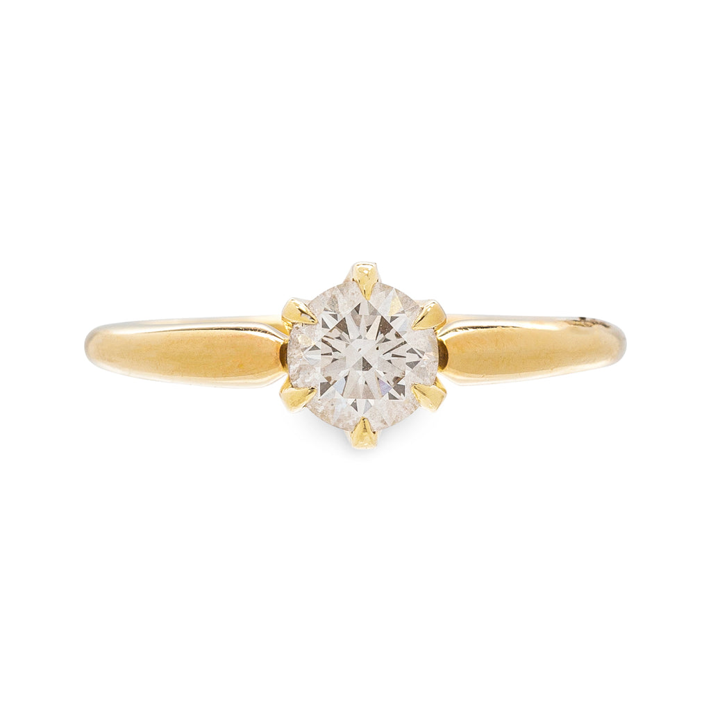 GIA H/SI2 Diamond Engagement Ring
