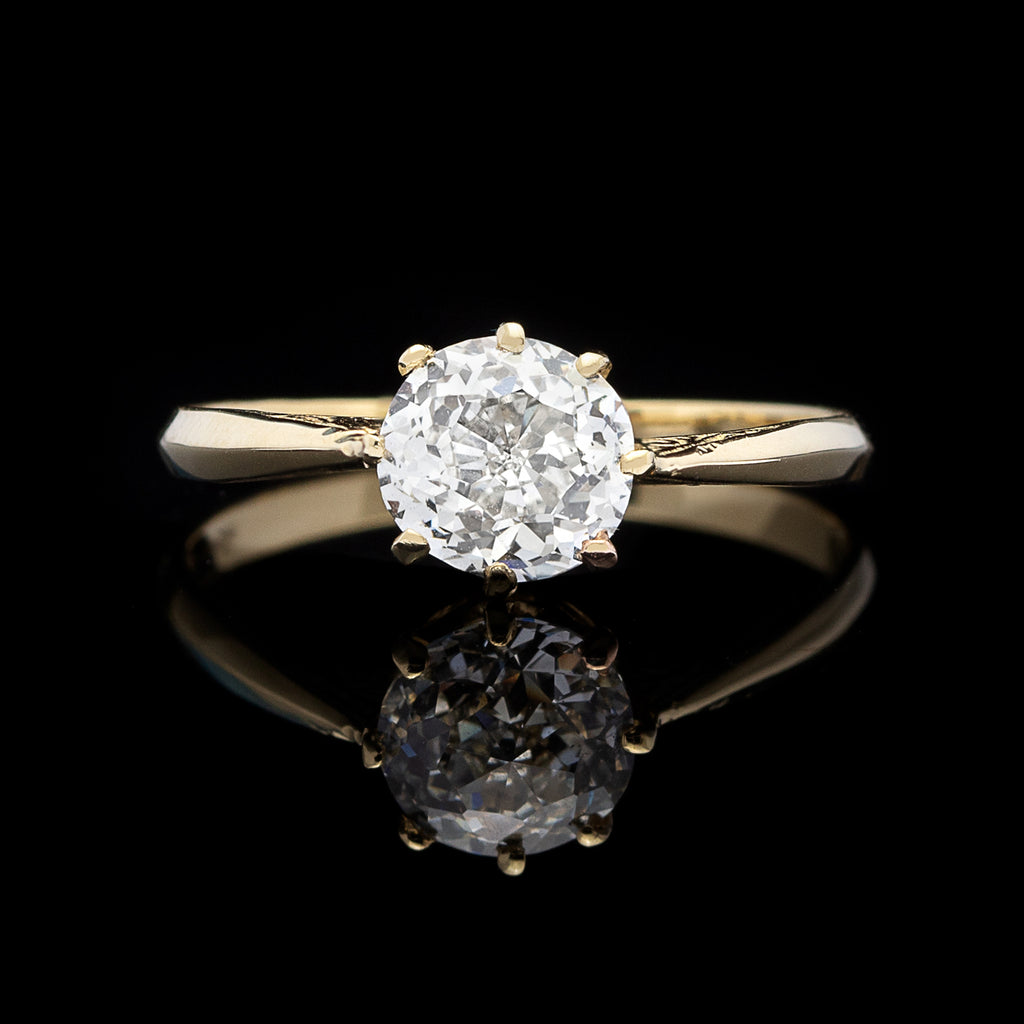 1.03 carat Crown Jubilee Cut Diamond Ring