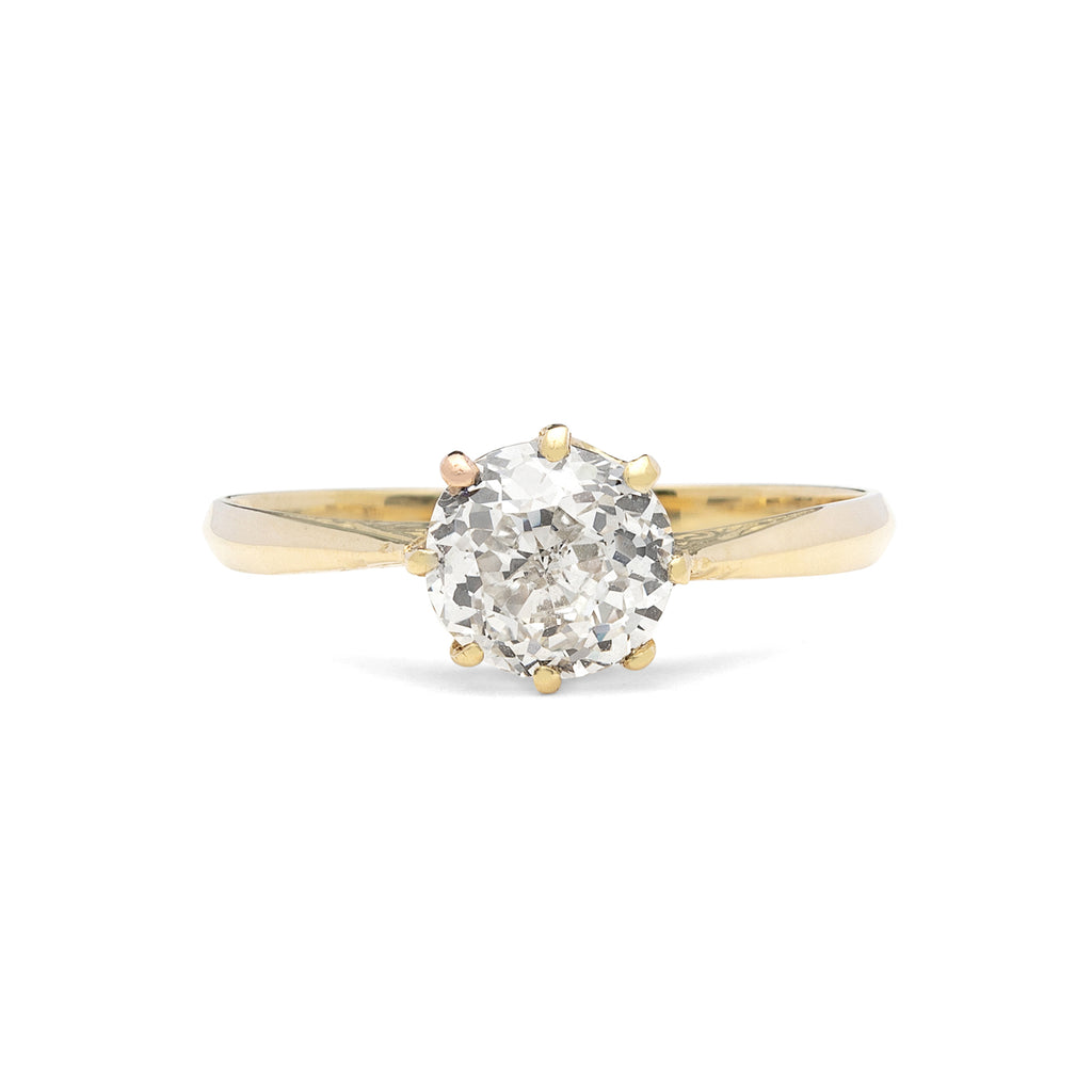 1.03 carat Crown Jubilee Cut Diamond Ring