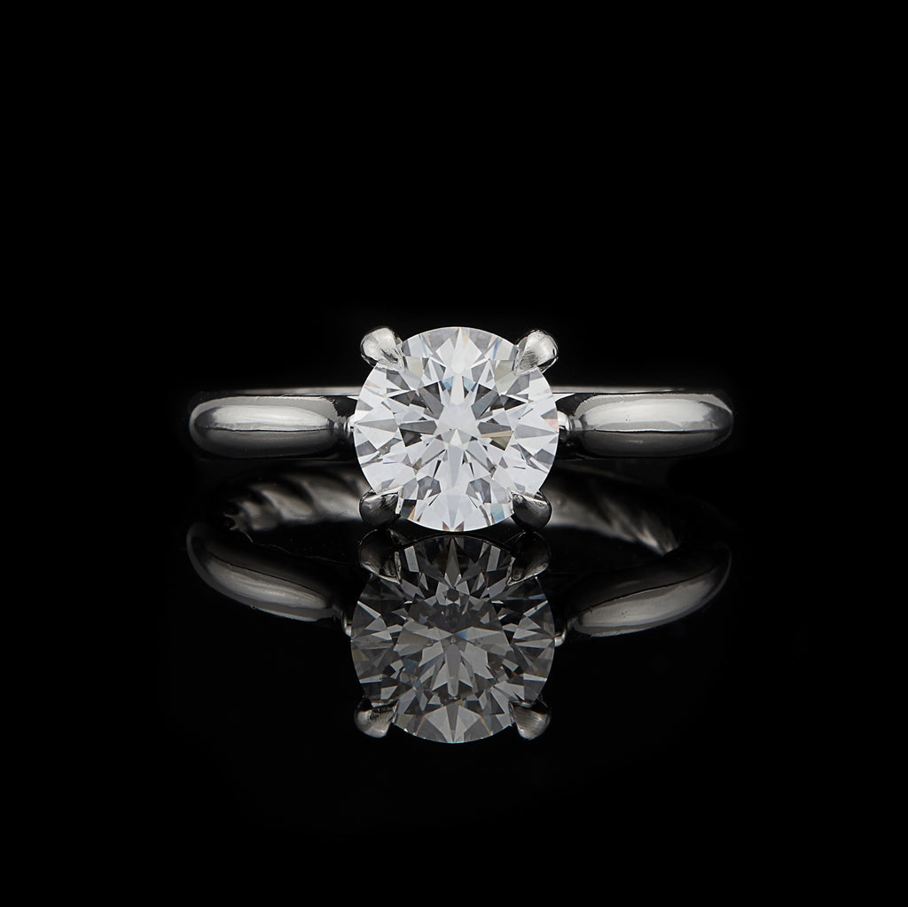 David Yurman "Eden" GIA 1.43-ct. G/VS1 Diamond Engagement Ring