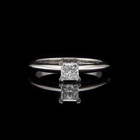 Tiffany & Co. Diamond & Platinum Engagement Ring
