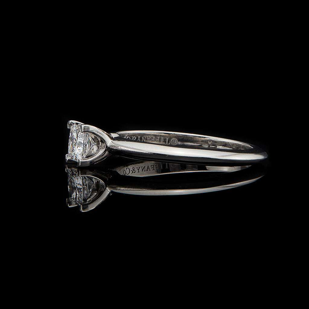 Tiffany & Co. Diamond & Platinum Engagement Ring